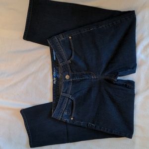 Style & Co Dark Wash Straight Leg Jeans